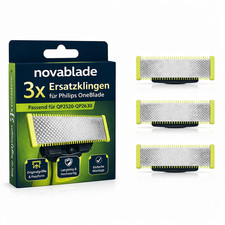 3x Ersatzklingen für Philips