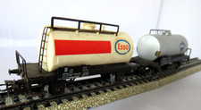 Märklin H0 Zwei Kesselwagen  " ESSO +ARAL "