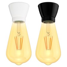 E27 Porzellan Lampen-Fassung