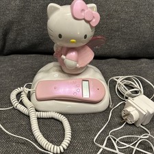 HELLO KITTY Sanrio Vintage Flash Telefon funktionsfähig