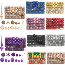 112x Weihnachtskugel Set