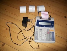 Sharp EL-1801C Tischrechner mit Papierrolle