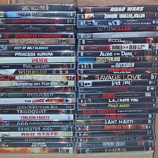 DVD Paket/Sammlung FSK18 - 57 Filme  (P8) 50Stück