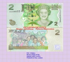 FIDSCHI  FIJI  2 Dollars 2012