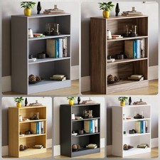 3-stufig breites Bücherregal