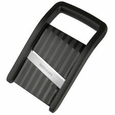 Fackelmann Kompakt-Hobel, Küchenhobel, Gemüsehobel, Wellenschliff, Edelstahl