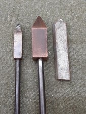 2 Lötkolben mit Kupferspitze + Lötspengler Kupferschmied Bleiverglasungswerkzeuge