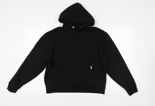 Schwarzer pullover hoodie - schwarzer,