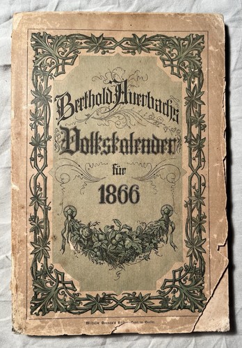 Berthold auerbach - berthold, auerbach's