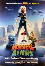 Monsters vs Aliens - Reese Witherspoon - Filmposter 37x53cm gerollt