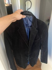 Zara Man Sakko Blazer schwarz Gr. 48