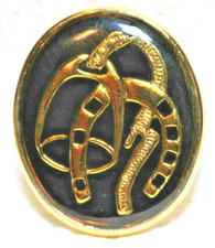  Schalspange, Tuchhalter, Schal, Tuch, Modeschmuck, Hufeisen & Steigbügel