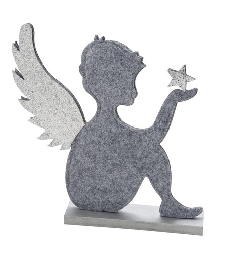 Dekorative flache silhouette - flache,