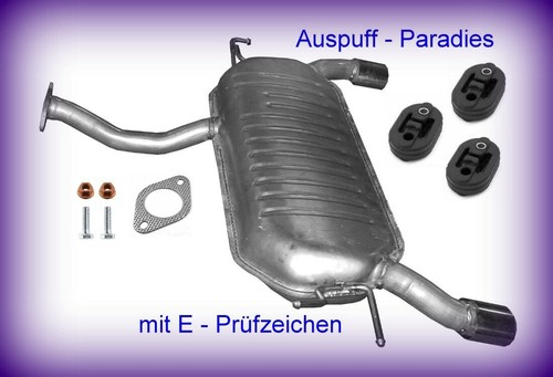 Endschalldämpfer auspuff für - auspuff,