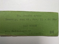 Konzert Ticket Max Reger