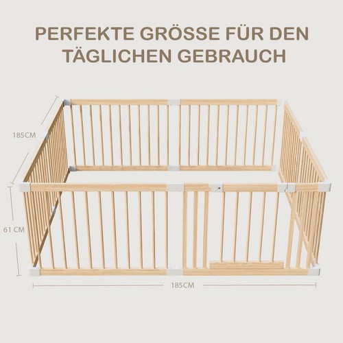Baby laufstall aus holz - laufstall,