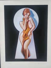 Mel Ramos - Peek a Boo with