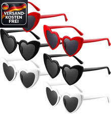 6 Paar Herzförmige Brille