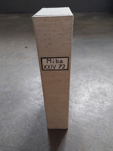 Miba band von - 1-12, 1972