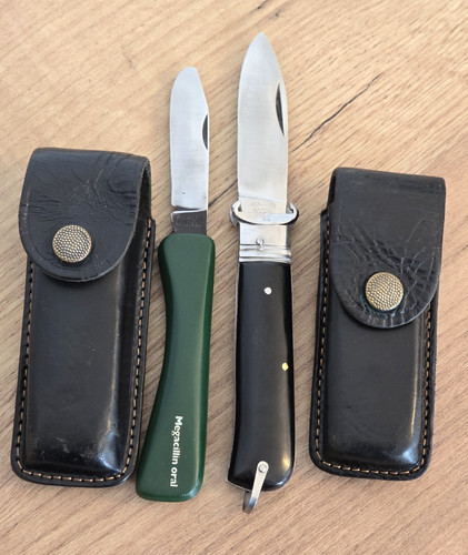 Vintage jagdmesser - 2x,