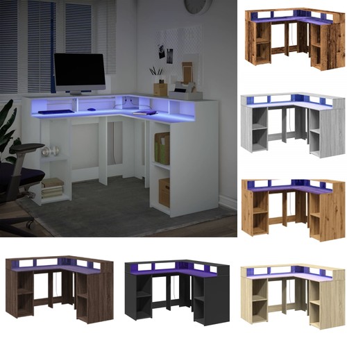 Schreibtisch mit led - mit,