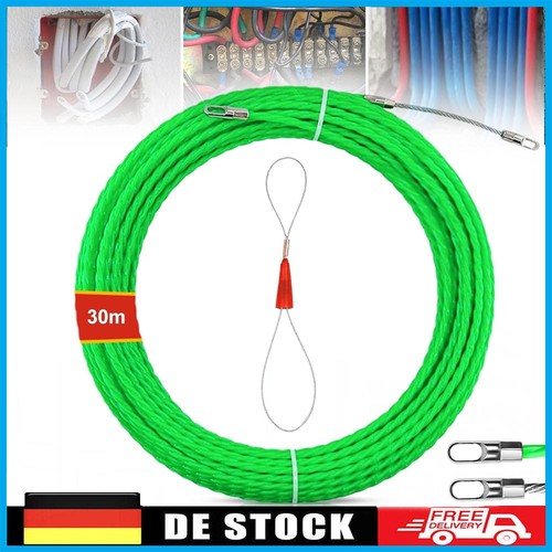 Kabeleinziehhilfe 30m spirale - 30m,