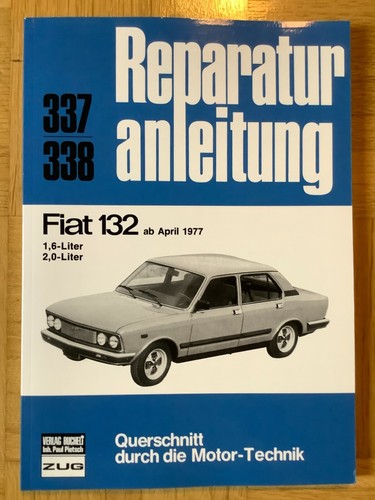 Fiat 132 band 337 338 - fiat,