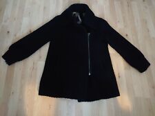 " Spoom" Damen Wollmantel, Größe 42, Schwarz