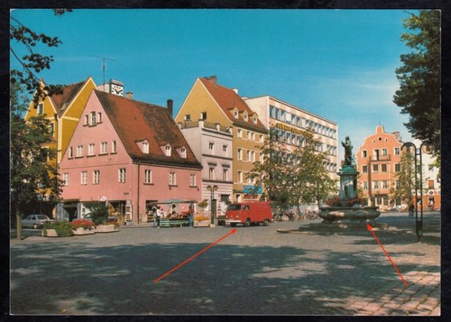 Ingolstadt paradeplatz vw - ak,