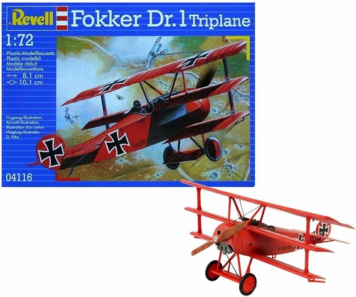 Revell fokker triplane - revell,