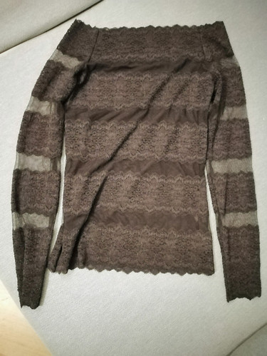 Sexy damentop langarm schwarz - sexy,