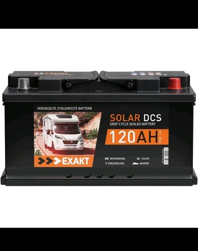 Solarbatterie 120ah 12v exakt - 120ah,