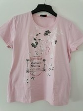 Damen shirt rosa gina - t-shirt, rosa,