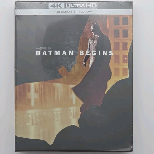 Batman begins uhd - begins, steelbook