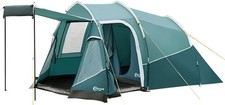 PORTAL 3 Personen Camping Zelt Wasserdicht 3000mm mit Vorzelt 3 Mann Tunnelzelt