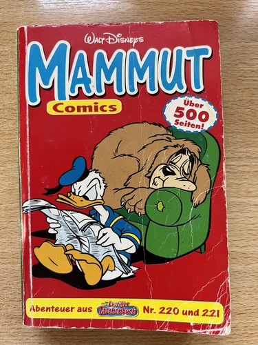 Walt disney mammut comics band - disney,