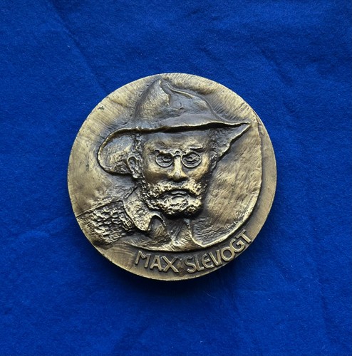 Medaille max slevogt burg - medaille, slevogt,