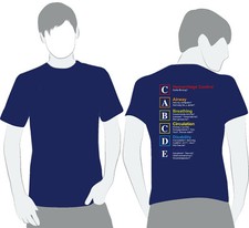 Notfallsanitäter T-Shirt ABCDE Rettungsdienst NotSan Feuerwehr