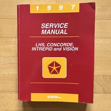 1997 Chrysler LHS CONCORDE VISION Dodge INTREPID Service Shop Repair Manual OEM