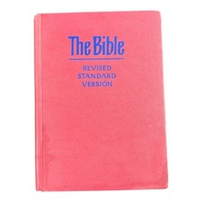 Gebundene illustrierte Kopie der Bibel: überarbeitete Standardversion.