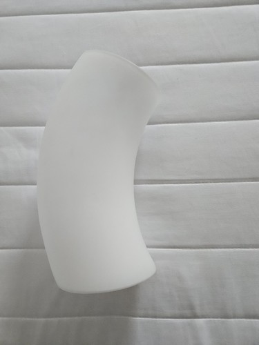 Glas keramik vase gebogen - glas,