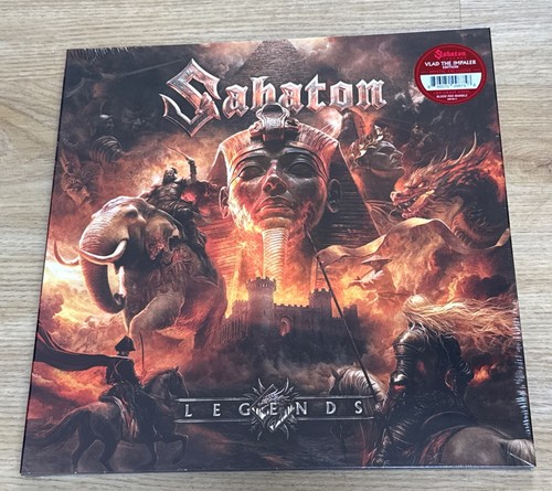 Sabaton legends vinyl vlad - sabaton,
