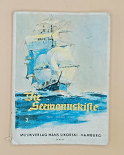Antiquarisches Lieder- u. Notenbuch Die Seemannskiste Band 3 Sikorski Hamburg