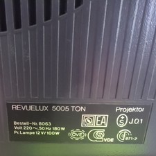 Revue Lux 5005 Ton, SUPER 8 - Tonfilmprojektor, baugleich Eumig