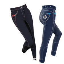 Damen Reithose Scarlett navy