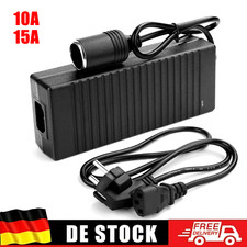 220V AUF 12V 10A 15A SPANNUNGSWANDLER KFZ NETZADAPTER WECHSELRICHTER Netzteil