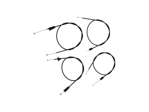 Set bowdenzüge schwarz - bowdenzüge,