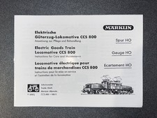 Für Märklin CCS 800 / Anleitung von 55