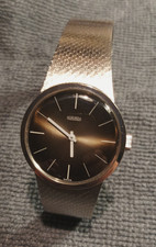 Roamer Armbanduhr, 835er Silber, 58,9 g, Handaufzug, Milanaiseband, Faltschließe