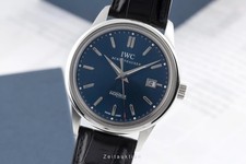 IWC Ingenieur Laureus Blue Dial Stahl Automatik Herrenuhr Ref. IW323310 Limited